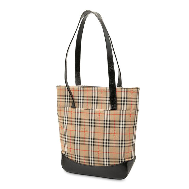 BURBERRY（バーバリー） ノバチェック シャドーホース トートバッグ