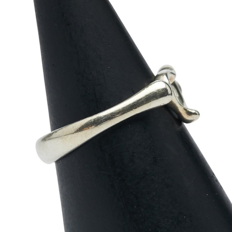 Tiffany & Co. オープンハート リング SV925 Tiffany&Co. open heart