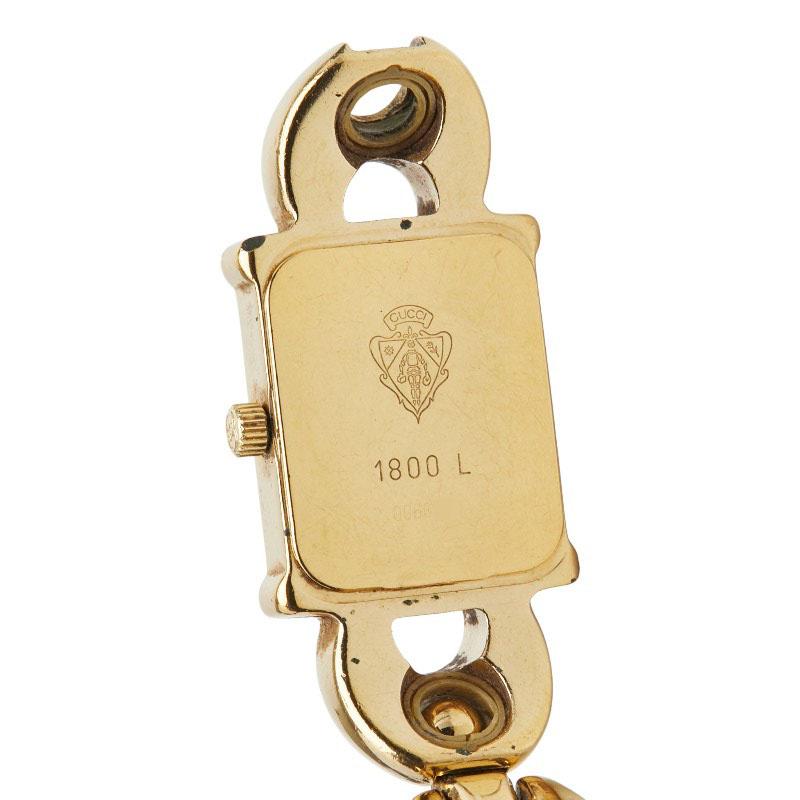 GUCCI/グッチ 1800L Gucci 1800L Watch Gold | Pre-Owned Luxury – Archives de Luxe