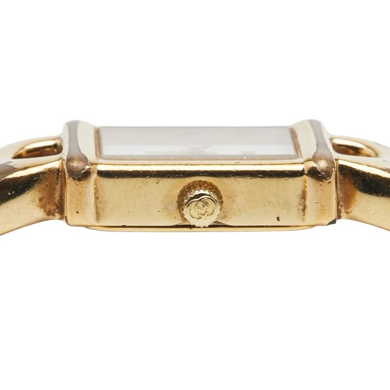 GUCCI（グッチ） 腕時計 1800L クオーツ ホワイト文字盤 ステンレス