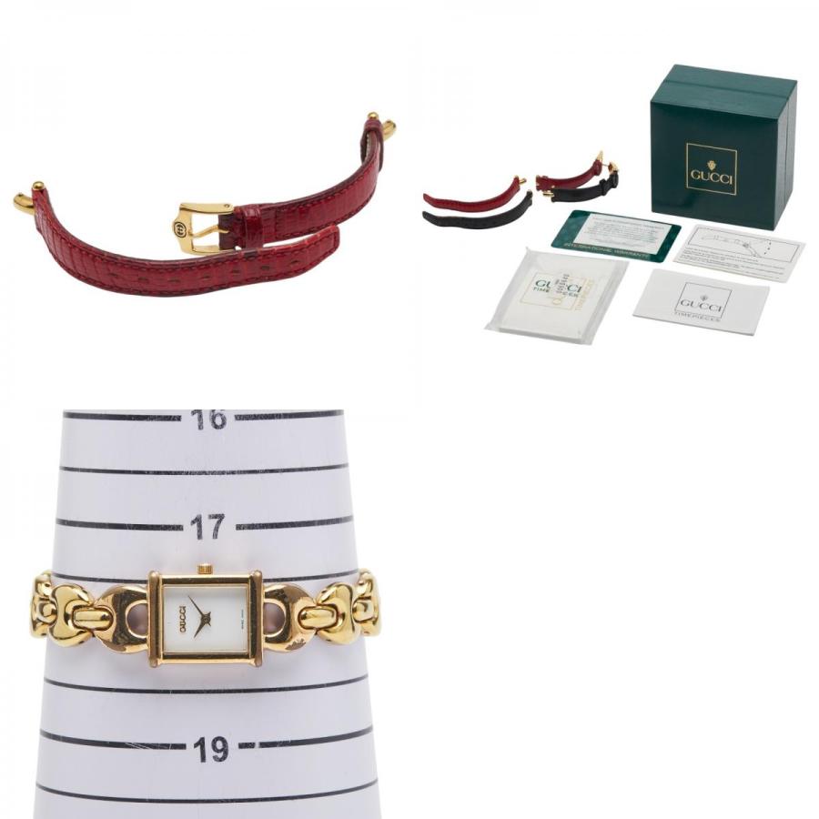 GUCCI（グッチ） 腕時計 1800L クオーツ ホワイト文字盤 ステンレス