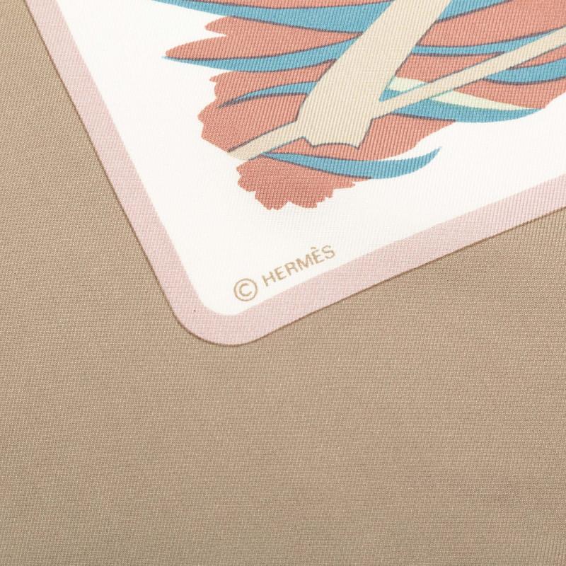 美品 HERMES エルメス カレ90 スカーフ 鳥 カモ COLS VERTS 【公式通販】