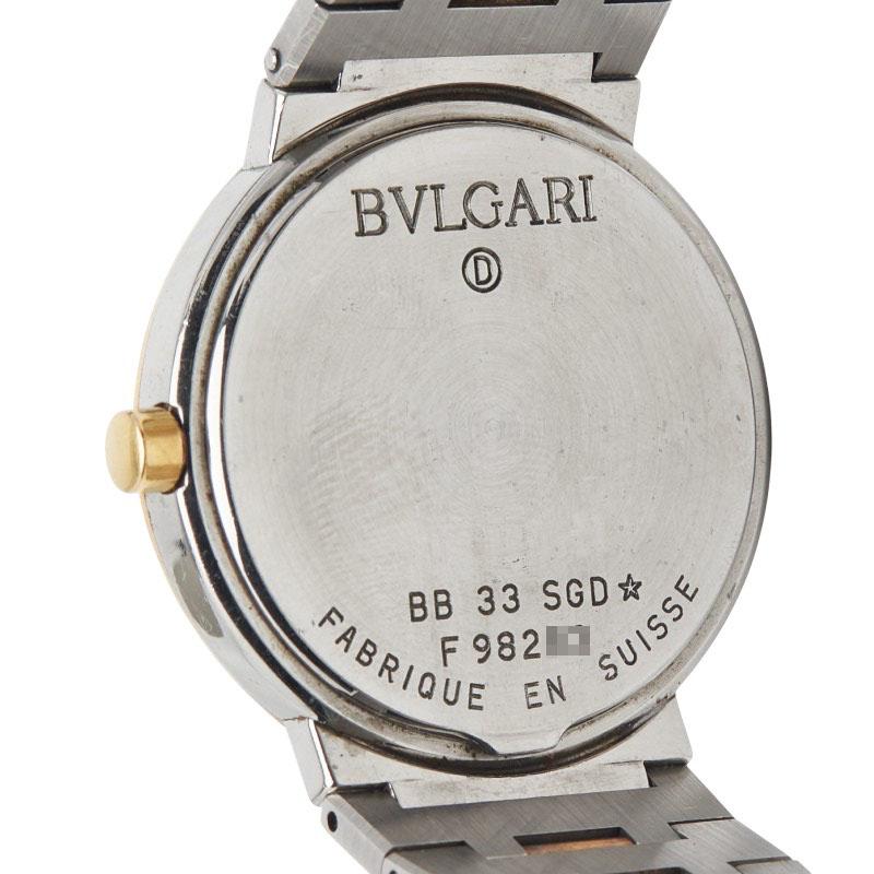 BVLGARI BB33SGD 腕時計 BVLGARI（ブルガリ） ブルガリブルガリ 腕時計 BB33SGD ブラック文字盤