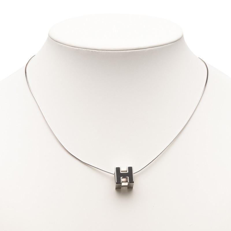 HERMES（エルメス） カージュ ド アッシュ Hキューブ ペンダント