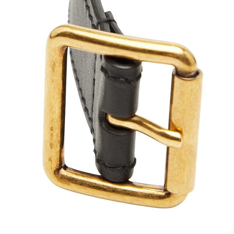 ディオール ベルト サイズ：75 ネイビー ベージュ キャンバス レザー