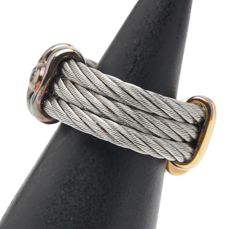 CHARRIOL（シャリオール） ワイヤー リング 指輪 シルバー ゴールド