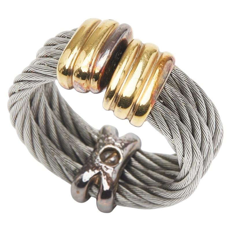 CHARRIOL（シャリオール） ワイヤー リング 指輪 シルバー ゴールド