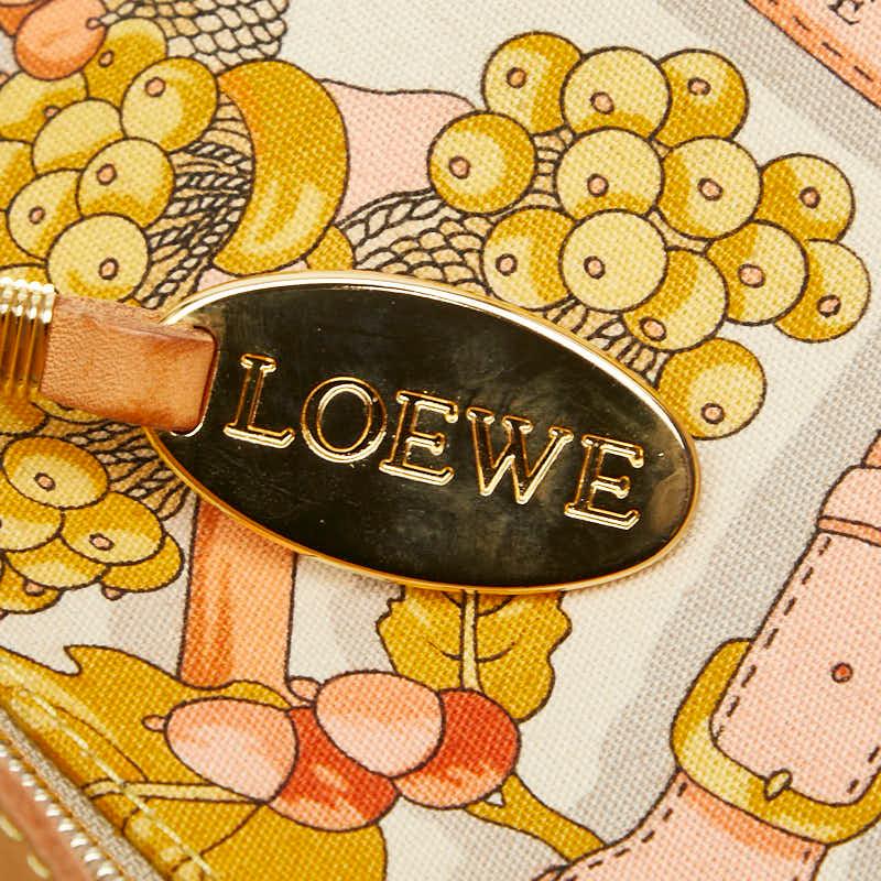 LOEWE（ロエベ） アナグラム ボタニカル モチーフ 肩掛 トートバッグ
