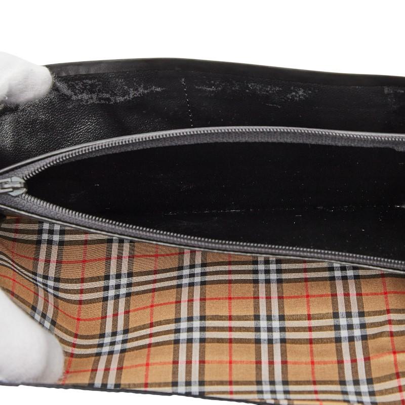 BURBERRY（バーバリー） ノバチェック 長財布 ブラック マルチカラー
