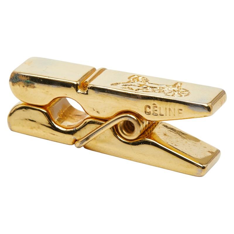 ヴィンテージ セリーヌ CELINE ブローチ マネークリップ 凱旋門 ヴィンテージ セリーヌ CELINE ブローチ マネークリップ 凱旋門 【公式