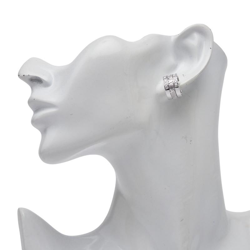 TIFFANY&Co.（ティファニー） アトラス ダイヤ フープ ピアス K18WG