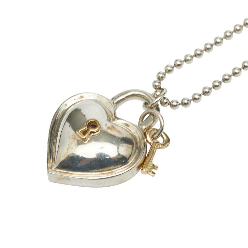 TIFFANY&Co.（ティファニー） ハートロック ネックレス シルバー