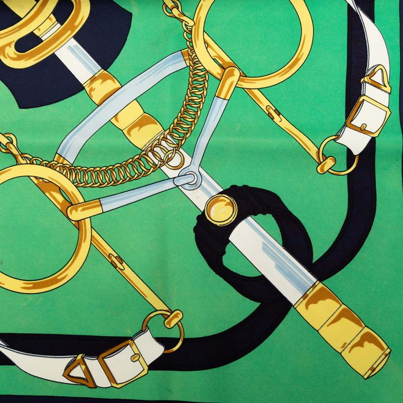 HERMES（エルメス） カレ90 Eperon d'Or エプロンドール スカーフ