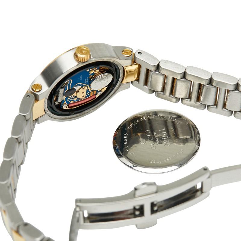 GUCCI（グッチ） 腕時計 8900L クオーツ ブラック文字盤 ステンレス