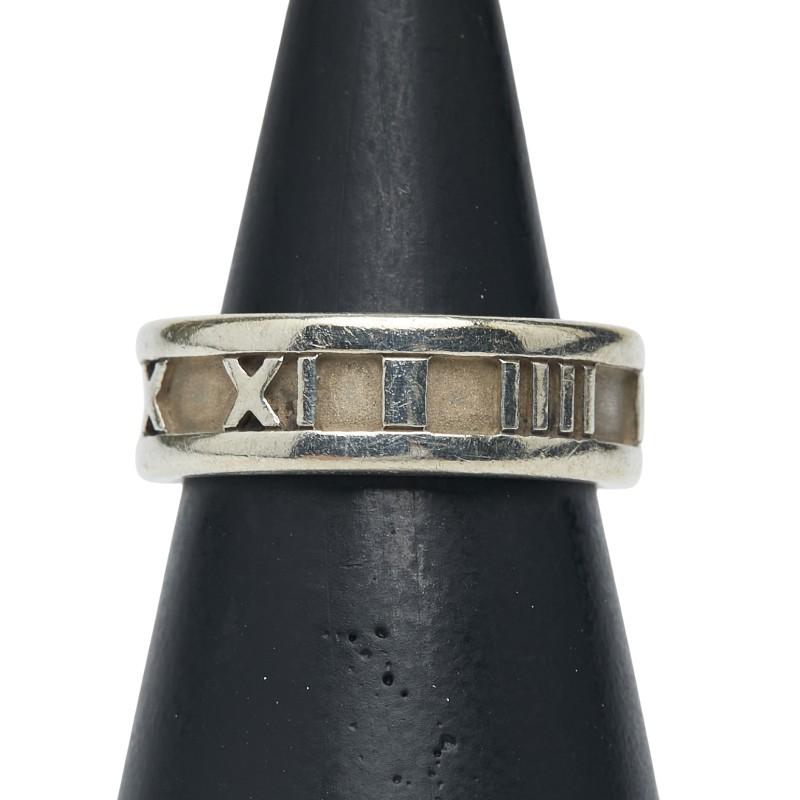 ティファニー アトラスリング SV925 13号 中古美品 TIFFANY&Co.（ティファニー） アトラス リング 指輪 SV925 シルバー