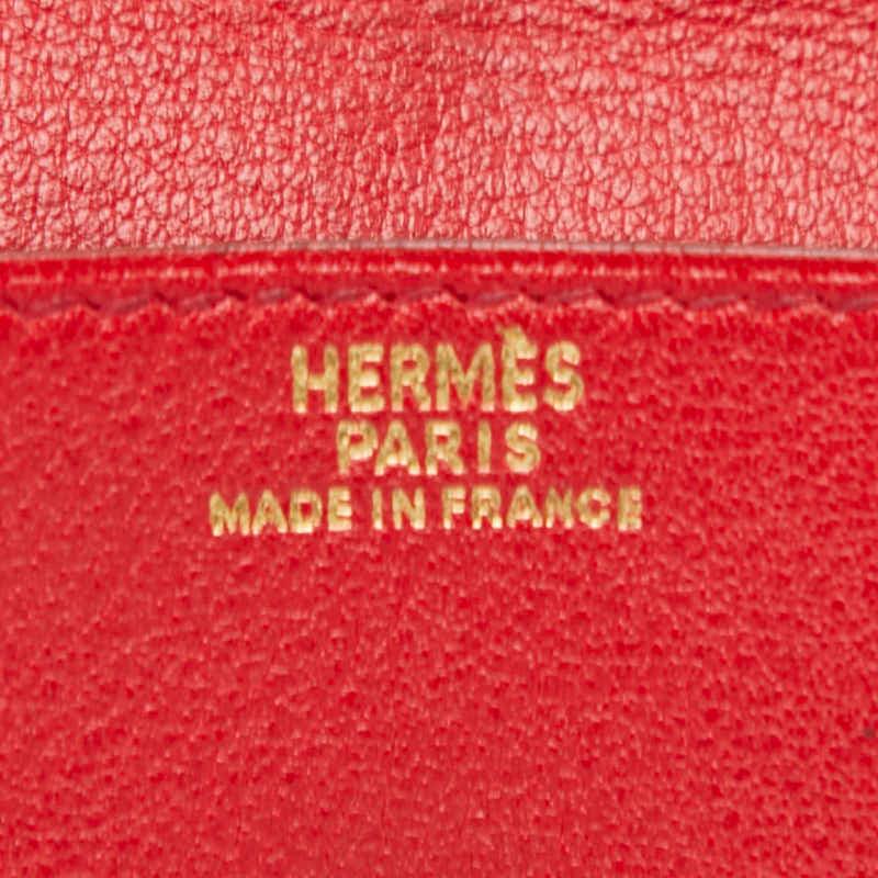 HERMES（エルメス） ルヴァンキャトル コインケース レッド系 スイフト