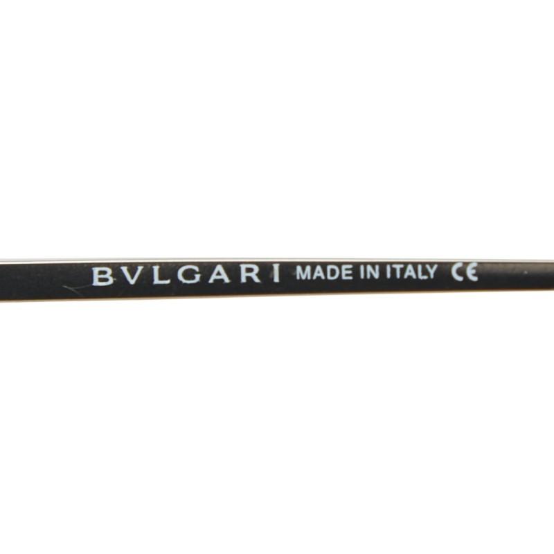 BVLGARI（ブルガリ） サングラス ブラック プラスチック メンズ 【中古