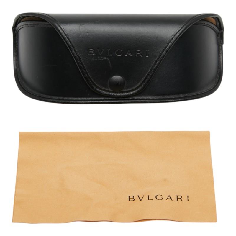 BVLGARI（ブルガリ） サングラス ブラック プラスチック メンズ 【中古