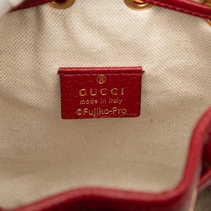 GUCCI（グッチ） × ドラえもん マイクロGGスプリーム ミニバケット