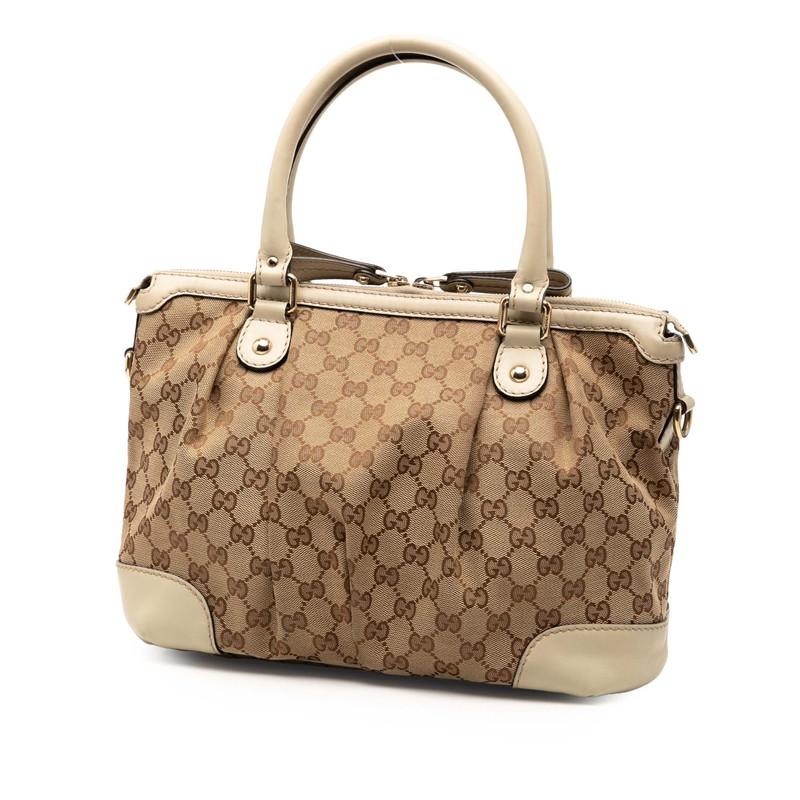 GUCCI（グッチ） GGキャンバス ハンドバッグ ショルダーバッグ 2WAY 
