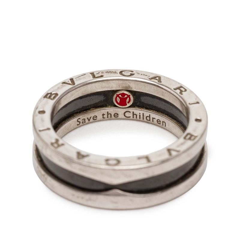 BVLGARI（ブルガリ） ビーゼロワン セーブザチルドレン 1バンド リング