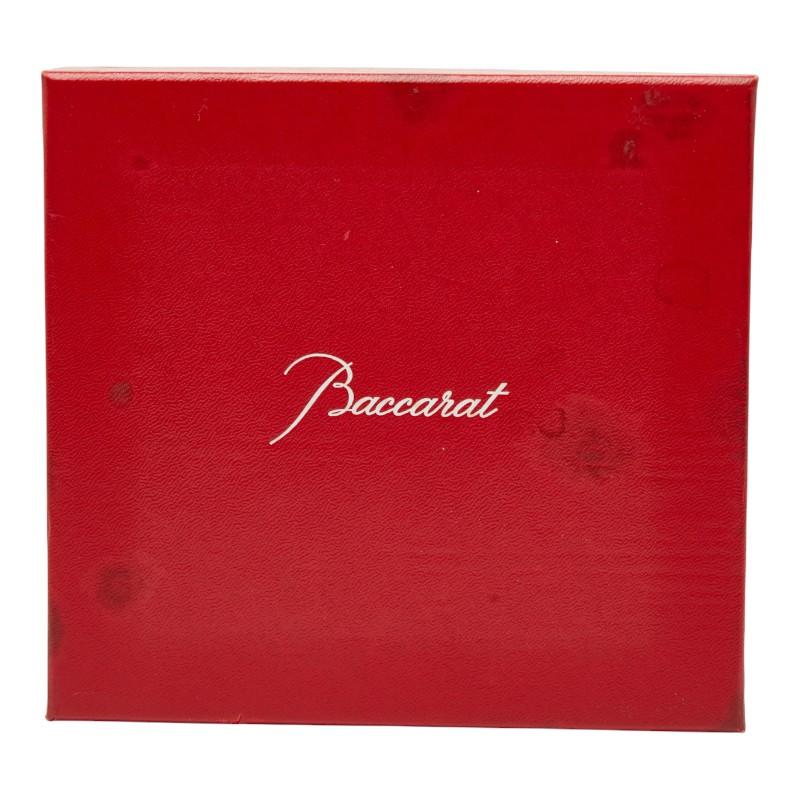 バカラ アンジェロ ケルビムハート ハートを捧げる天使 オブジェ 置物 クリア ガラス レディース Baccarat 【中古】 バカラ（Baccarat） アンジェロ ケルビムハート ハートを捧げる天使