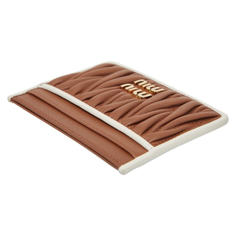 miu miu（ミュウミュウ） マテラッセ カードケース パスケース