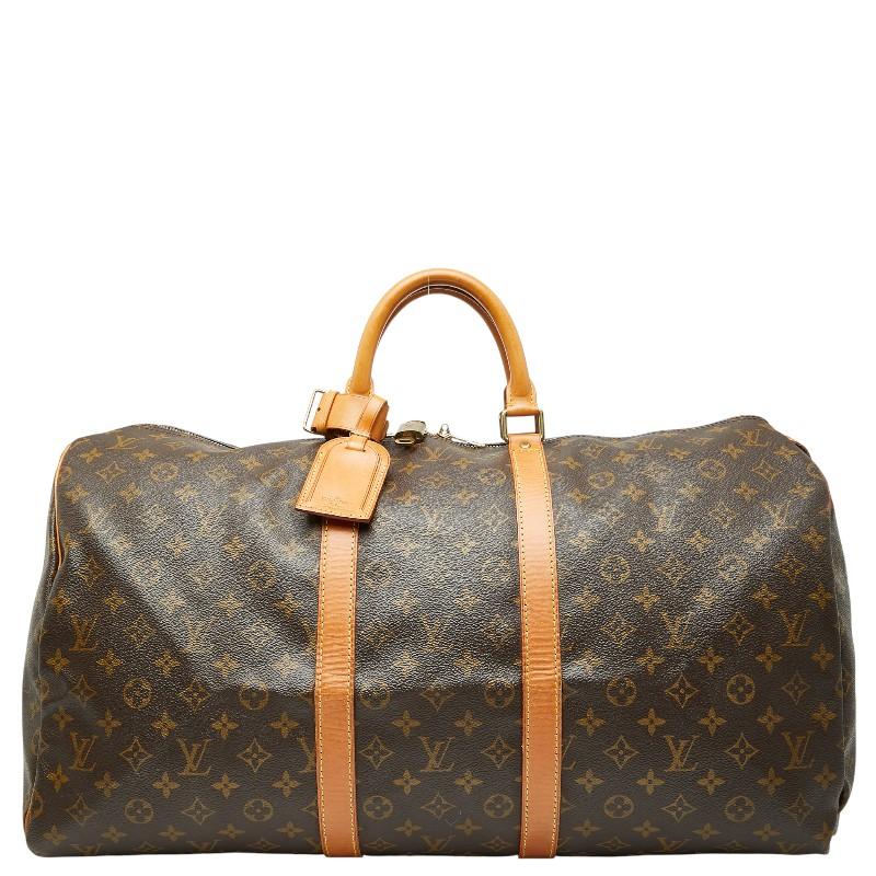 パ*ポ様 【大容量】Louis Vuitton キーポル55 モノグラム ボスト LOUIS VUITTON（ルイ・ヴィトン） ルイ ヴィトン モノグラム キーポル