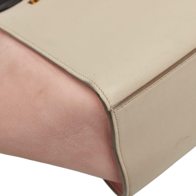 CELINE（セリーヌ） トラペーズ スモール トリコロール ハンドバッグ