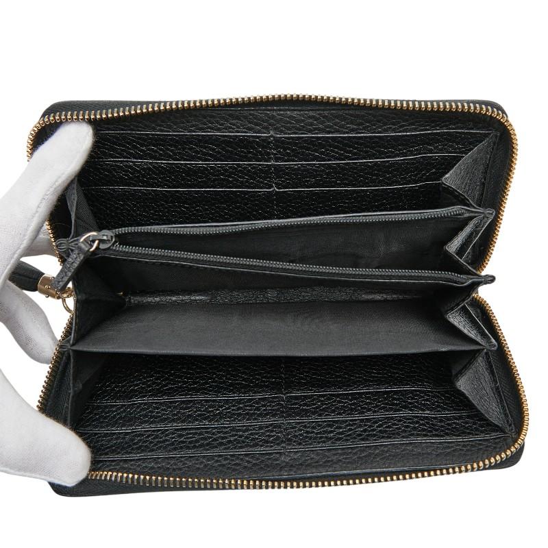 GUCCI（グッチ） インターロッキングG ソーホー ラウンドファスナー 長