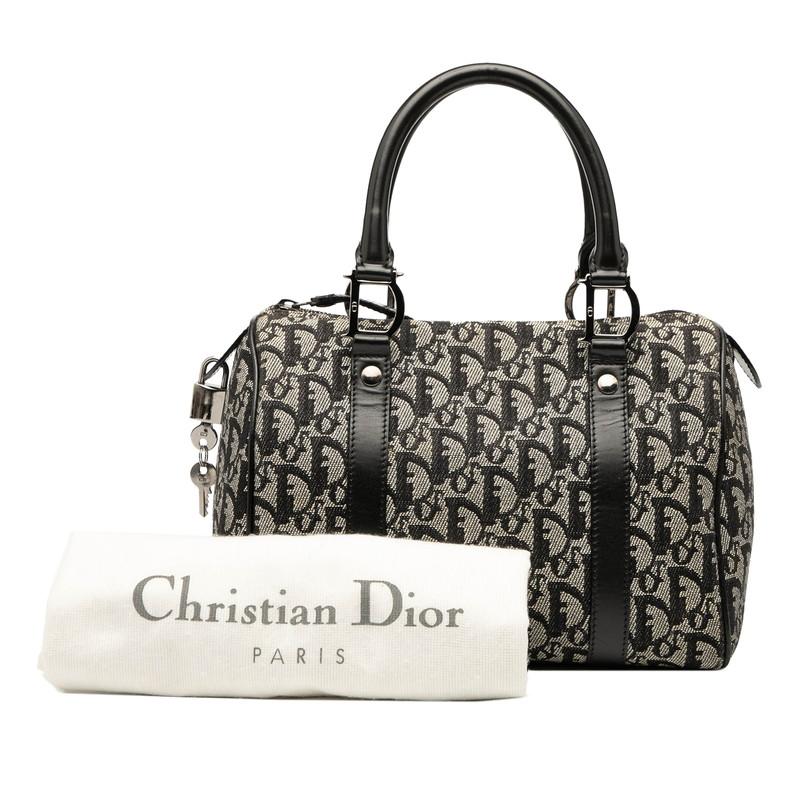 ディオール トロッター ハンドバッグ ミニボストンバッグ ブラック