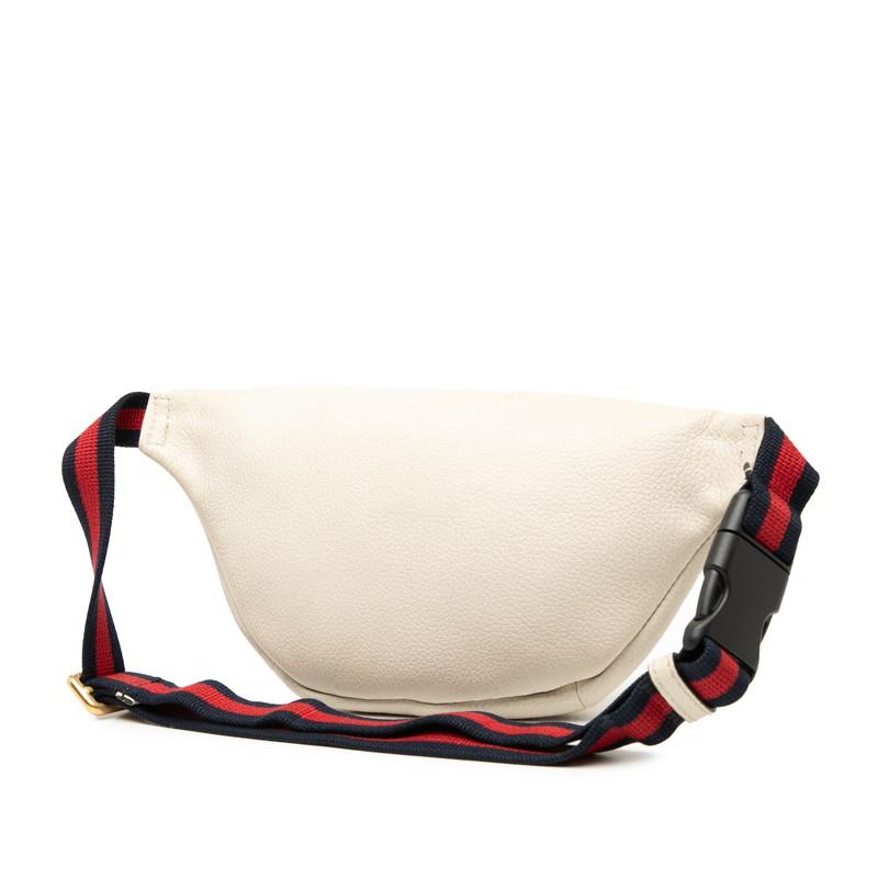 GUCCI（グッチ） ロゴ シェリーライン ボディバッグ ウエストバッグ