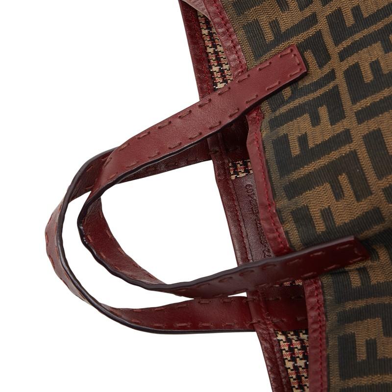 FENDI（フェンディ） ズッカ ホース モチーフ ハンドバッグ トート