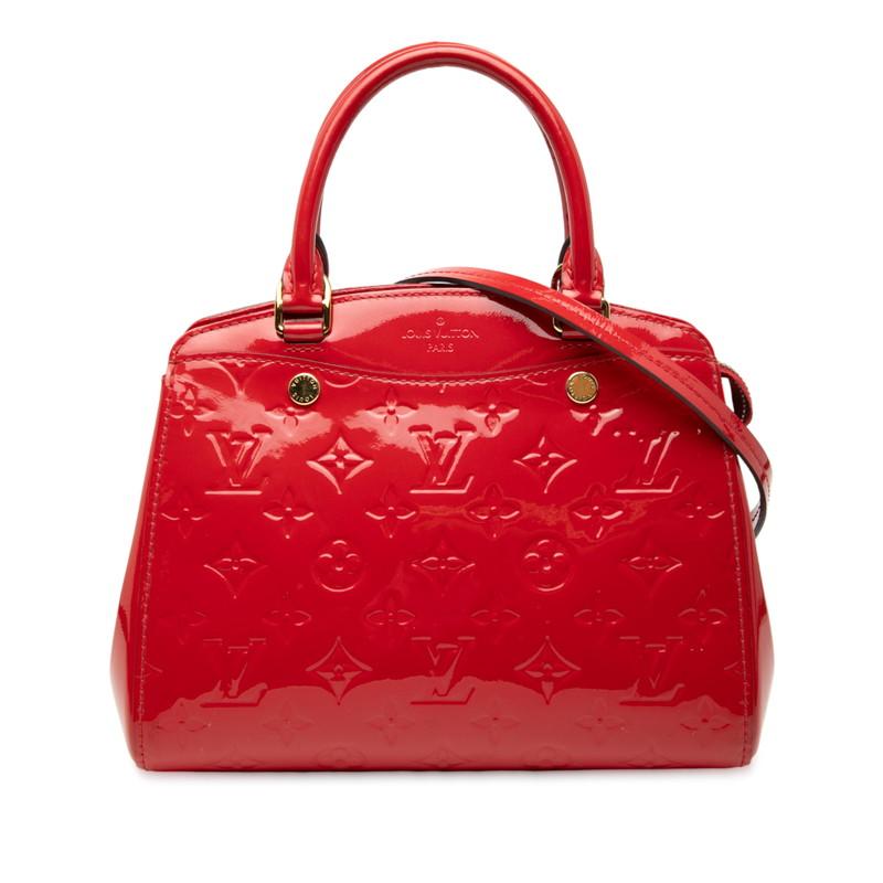ルイ ヴィトン モノグラム ヴェルニ ブレアPM ハンドバッグ ショルダーバッグ 2WAY M50810 レッド LOUIS VUITTON 【中古】 LOUIS VUITTON（ルイ・ヴィトン） ルイ ヴィトン モノグラム ヴェルニ