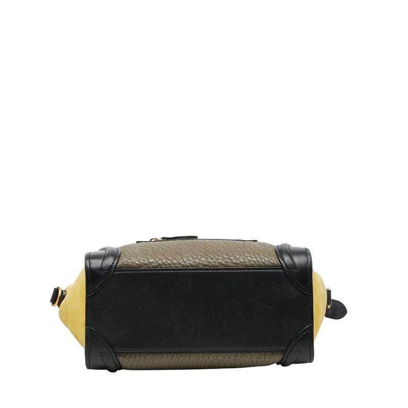 CELINE（セリーヌ） ラゲージ ナノショッパー トリコロール 