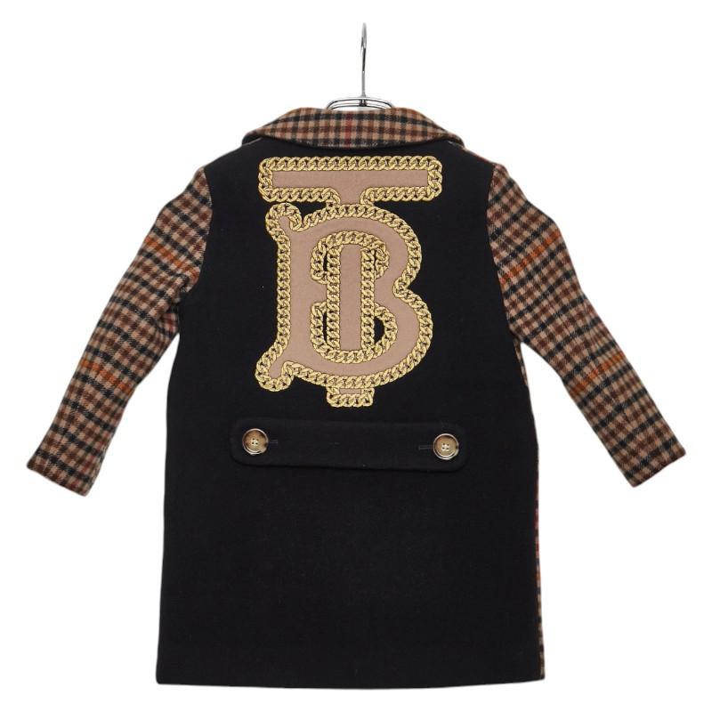 BURBERRY（バーバリー） TBロゴ チェック コート サイズ4Y 104cm