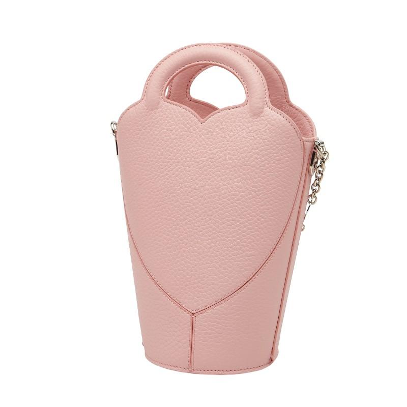 ティファニー リターン トゥ ティファニー クロスボディバッグ ハンドバッグ ショルダーバッグ 2WAY ピンク レザー TIFFANY&Co. 【中古】