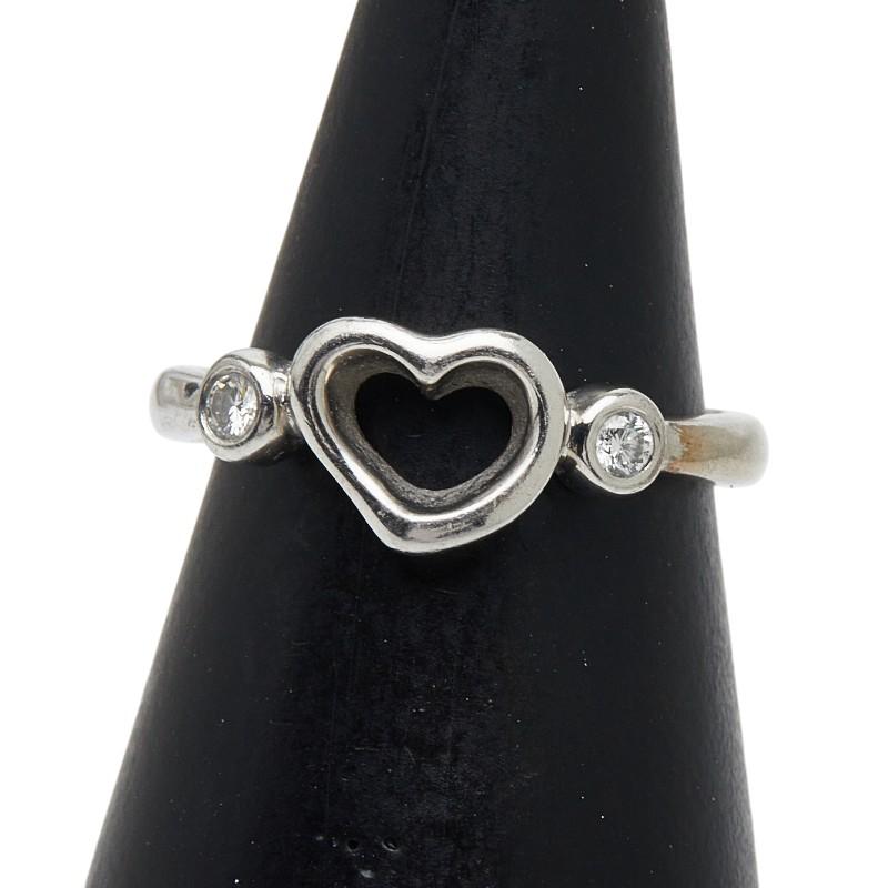 TIFFANY&Co.（ティファニー） オープンハート ダイヤモンド リング