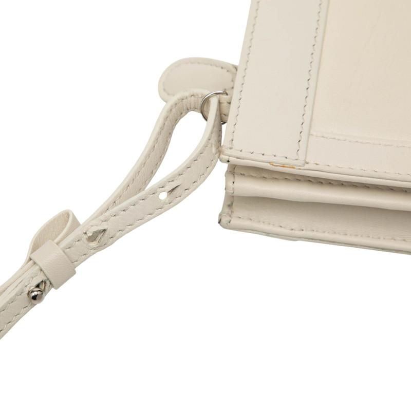 BALENCIAGA（バレンシアガ） ロゴ ネイビーポシェット 斜め掛け
