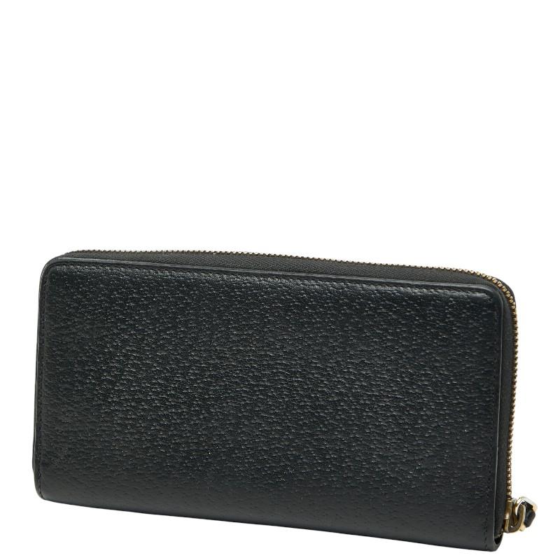 GUCCI（グッチ） GGマーモント ラウンドファスナー 長財布 428736