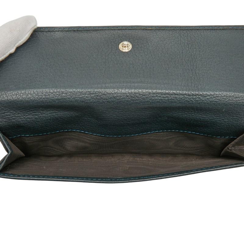 美品 GUCCI ネイビー レザー 長財布 GGロゴ スタッズ 231843 美品