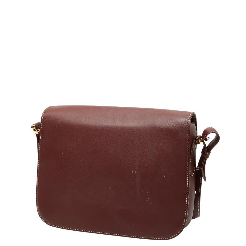 Cartier（カルティエ） 斜め掛け ショルダーバッグ ワインレッド