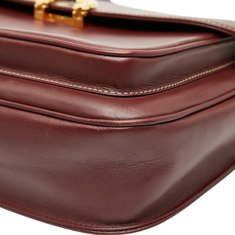 Cartier（カルティエ） 斜め掛け ショルダーバッグ ワインレッド