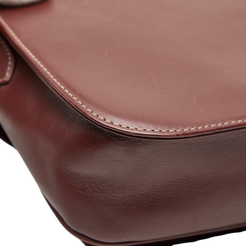 Cartier（カルティエ） 斜め掛け ショルダーバッグ ワインレッド