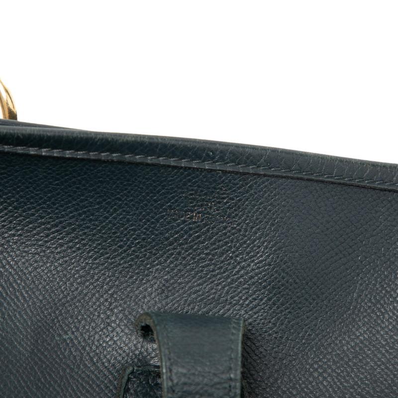 HERMES（エルメス） エブリン1 アン GM ショルダーバッグ ネイビー