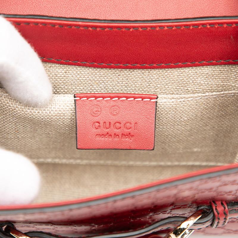 GUCCI（グッチ） マイクログッチシマ エミリー ホースビット チェーン