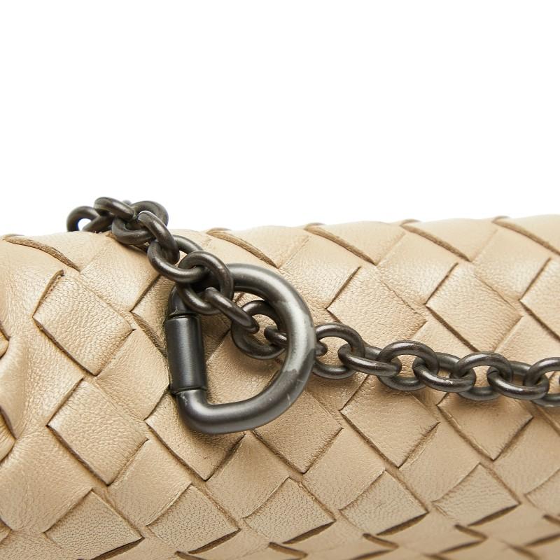 良品 BOTTEGA VENETA ボッテガヴェネタ パイソン イントレチャート 