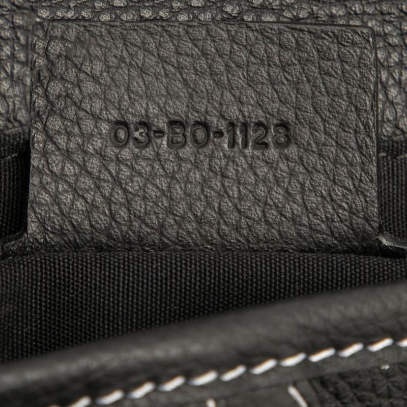 ディオール サドルバッグ 斜め掛け ショルダーバッグ ブラック レザー