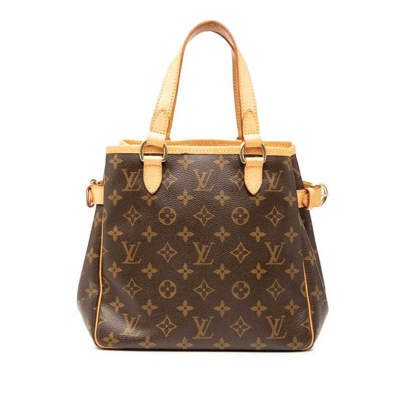 ルイ ヴィトン モノグラム バティニョール ハンドバッグ トートバッグ M51156 ブラウン PVC レザー レディース LOUIS VUITTON 【中古】 LOUIS VUITTON（ルイ・ヴィトン） ルイ ヴィトン モノグラム