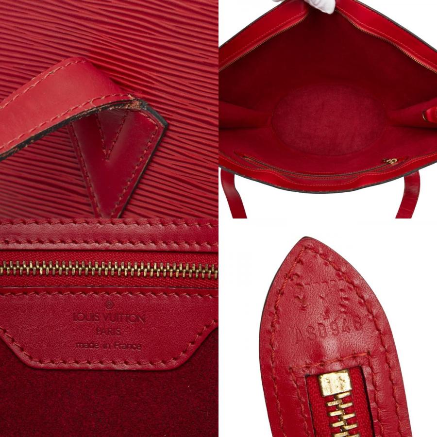 LOUIS VUITTON(ルイヴィトン) ショルダーバッグ エピ サン・ジャック ショッピング M52267 カスティリアンレッド レザー LOUIS VUITTON（ルイ・ヴィトン） ルイ ヴィトン エピ サンジャック